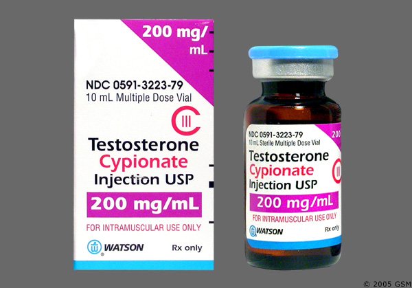 Testosterone Cypionate Injections Watson Labs 200 Mg ml HRTGuru