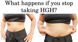 What happens if you stop taking HGH?