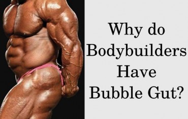 bodybuilders bubble gut