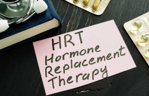 Synthetic hormones approved for HRT