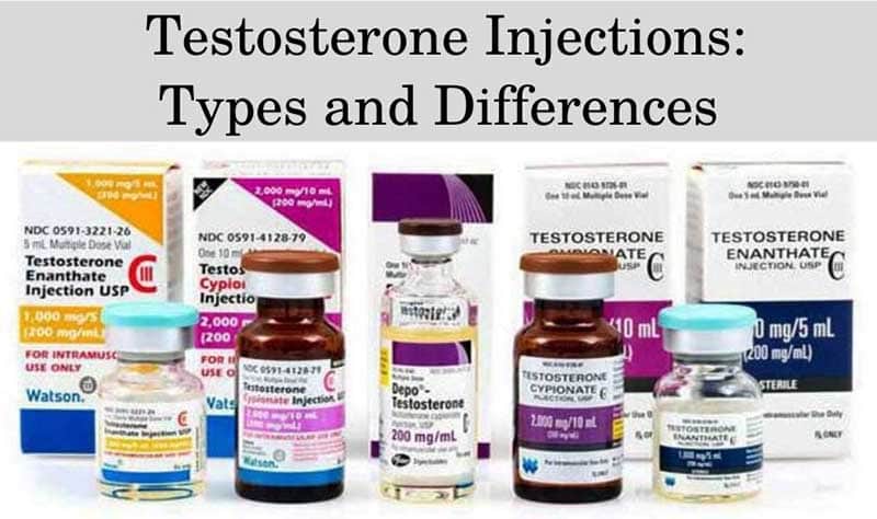 Types of Testosterone and Their Differences