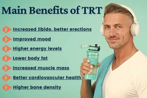 List of main benefits of testosterone therapy for men