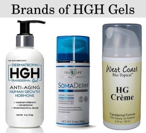 Brands of HGH Gels