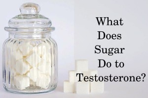 What does sugar do to testosterone?